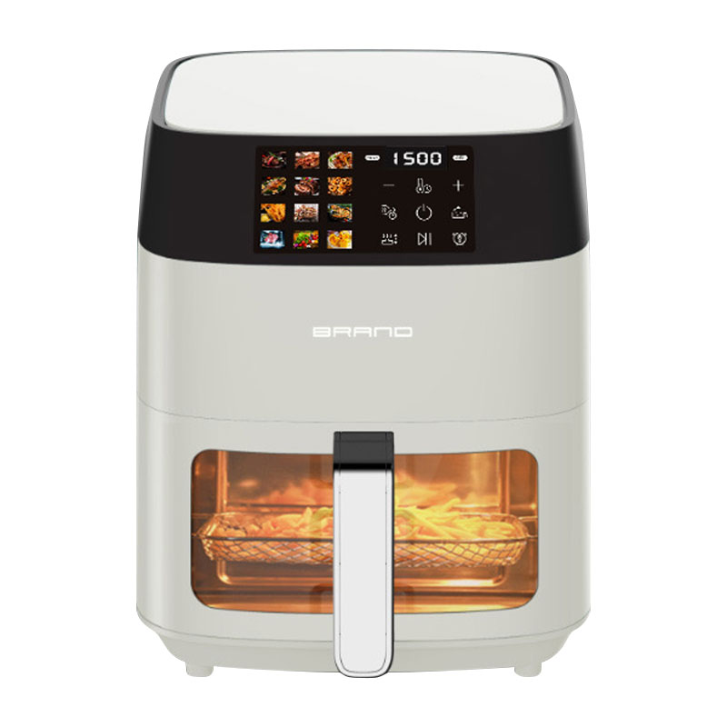 斜面液晶显示屏触摸可视多功能隐形方形高显色舒适手柄空气炸锅